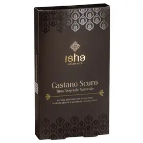 Isha Cosmetics Tinte Vegetal Natural Castano Scuro 100g